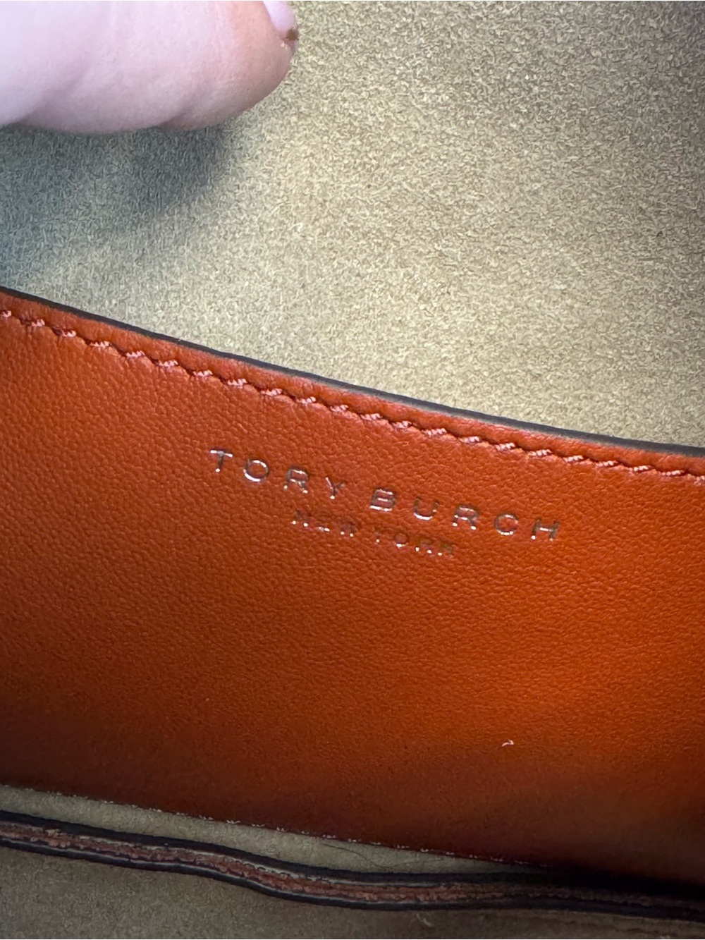 Tory Burch Small Romy Brushed Suede Shoulder Bag - Picture 6 of 7
